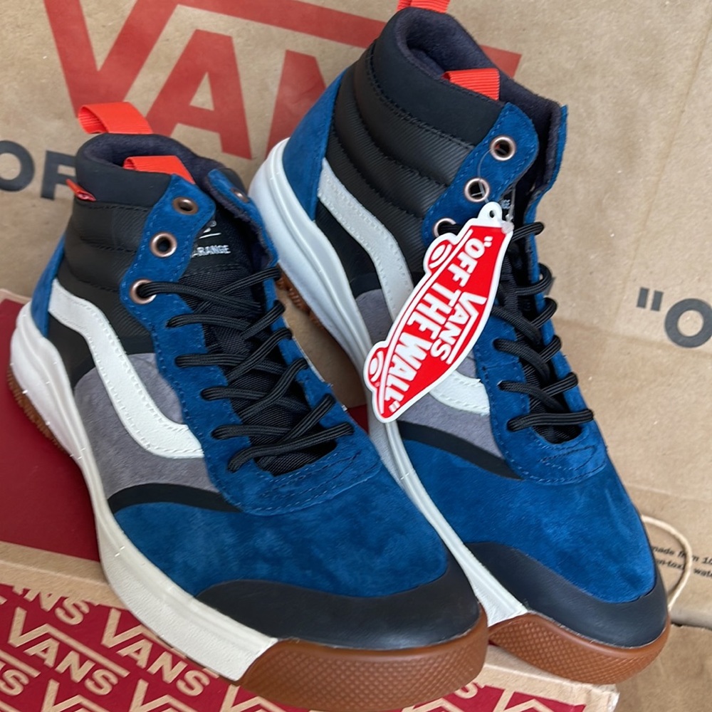 Vans Ultrarange Hi Dl MTE Gibraltar Sea / Marshmallow sneakers WMNS boots - Picture 7 of 16